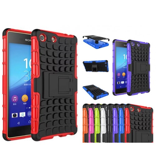 Sony Xperia M5 Dual Hvy Duty Hybrid Kickstand Case