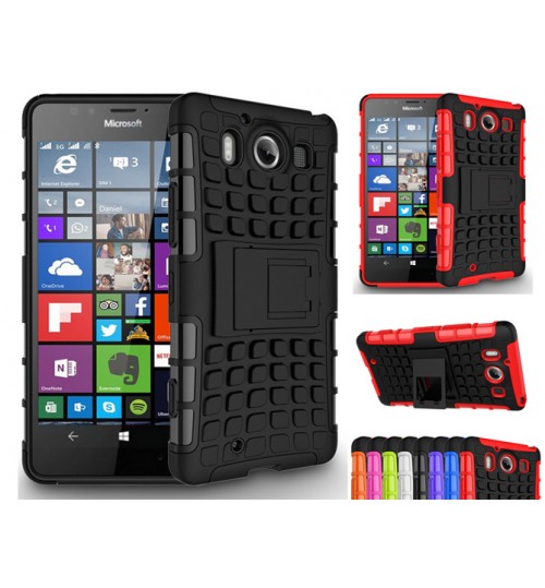 Nokia Lumia 950 Heavy Duty Hybrid Kickstand Case