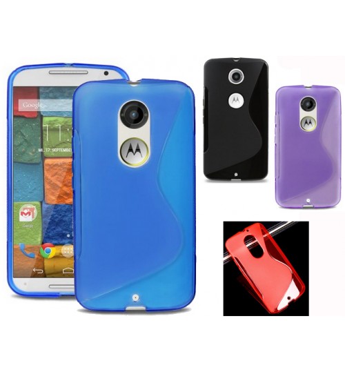 Motorola Moto X 2 case TPU gel cover S line X2