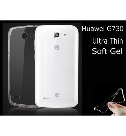 Huawei G730 case clear gel Ultra Thin