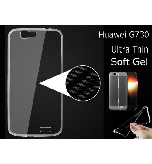 Huawei G7 case clear gel Ultra Thin