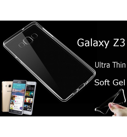 Samsung Galaxy Z3 case clear gel TPU  Ultra Thin