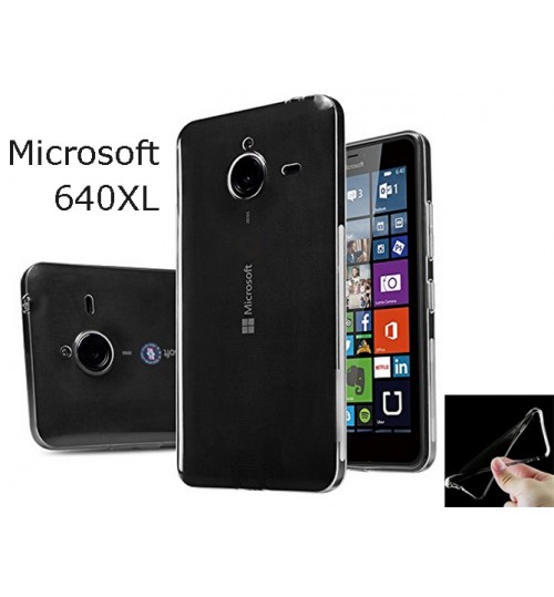Microsoft Lumia 640XL TPU clear Ultra Thin case