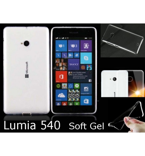 Microsoft Lumia 540 Dual TPU clear Ultra Thin case