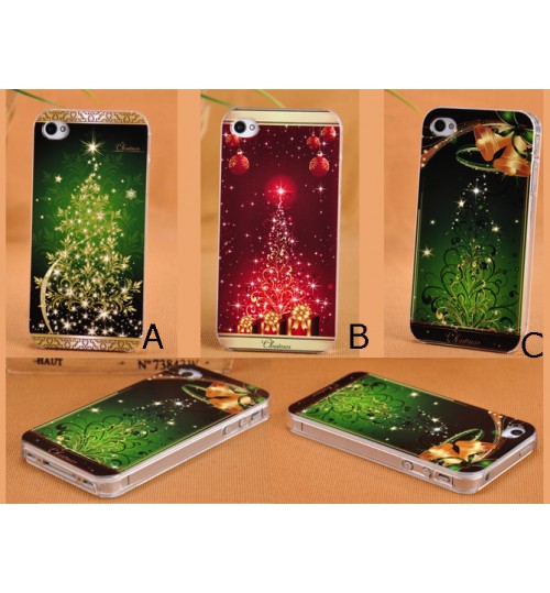 iPhone 4 4s  Xmax Christmas Slim Hard Case