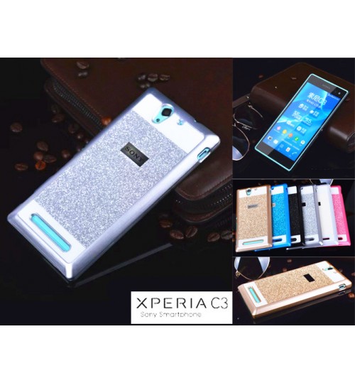 Sony Xperia C3 Case Glaring Slim cover case