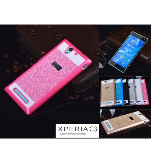 Sony Xperia C3 Case Glaring Slim cover case