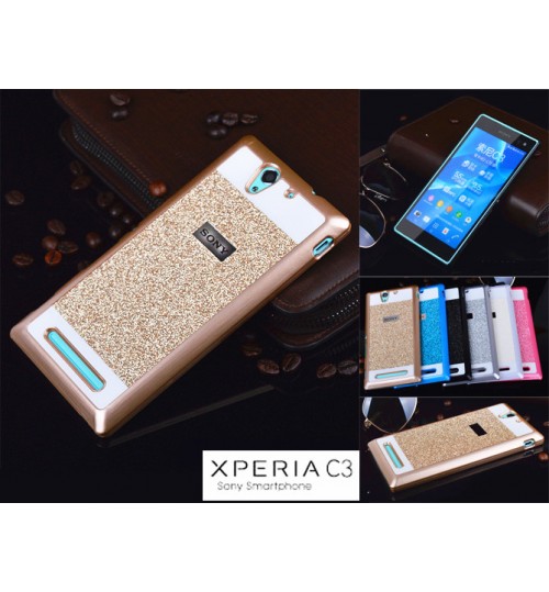 Sony Xperia C3 Case Glaring Slim cover case