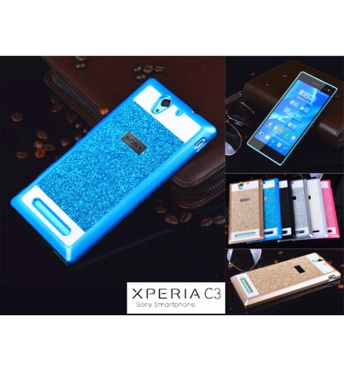 Sony Xperia C3 Case Glaring Slim cover case