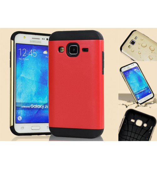 Samsung Galaxy J5 impact proof hard case+Pen