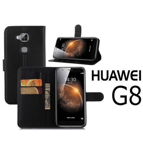 Huawei G8 Wallet leather case cover +Pen