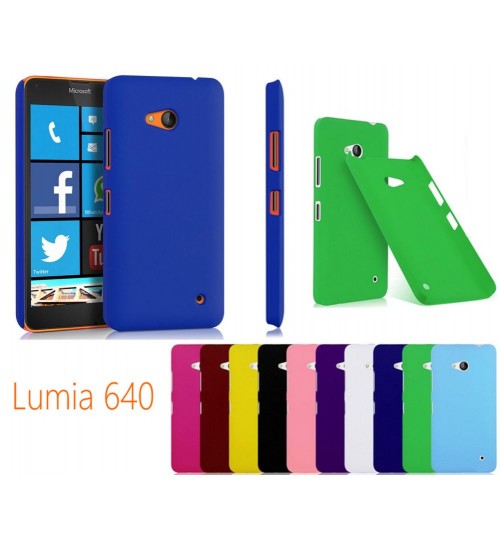 Microsoft Lumia 640 Slim hard case+SP+Pen
