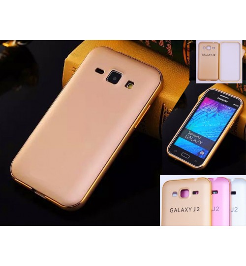 Samsung Galaxy J2 Slim Metal bumper w back case