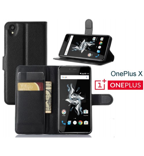 Oneplus X case Wallet leather cover