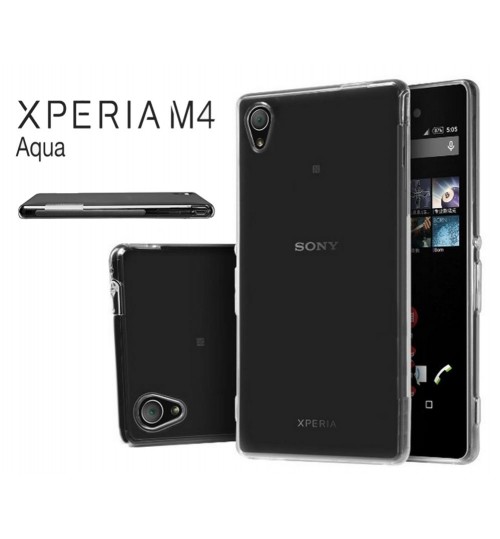 Sony Xperia M4 Aqua Case Clear Gel Ultra Thin