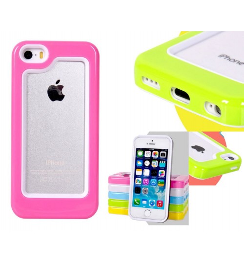 iPhone 4 4s candy shell bumper case + Combo