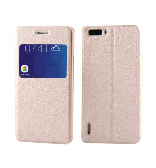 Huawei Honor 6 Plus case luxury view window