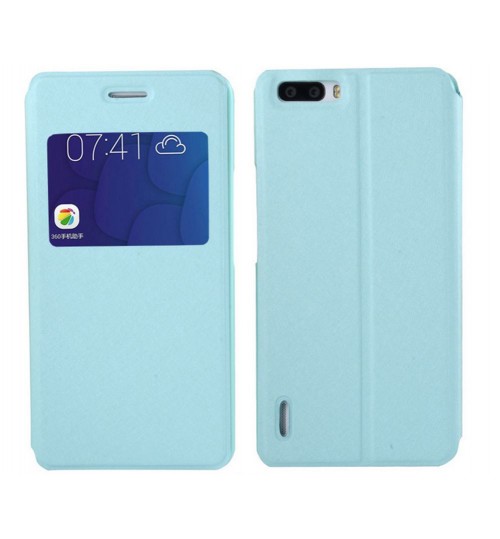 Huawei Honor 6 Plus case luxury view window