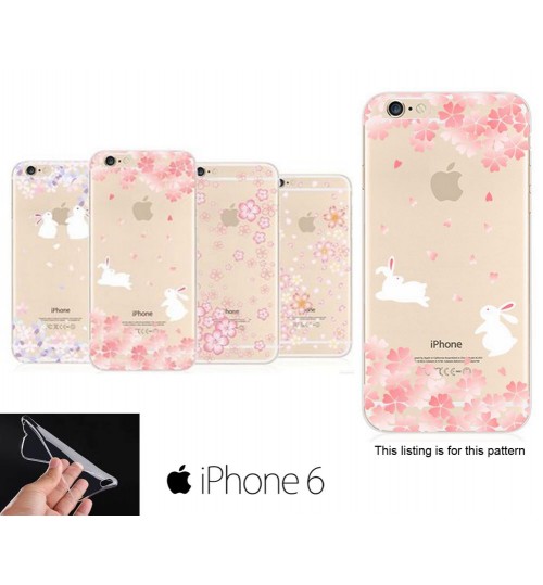 iPhone 5 5s Sakura Soft Gel UltraThin TPU case +SP