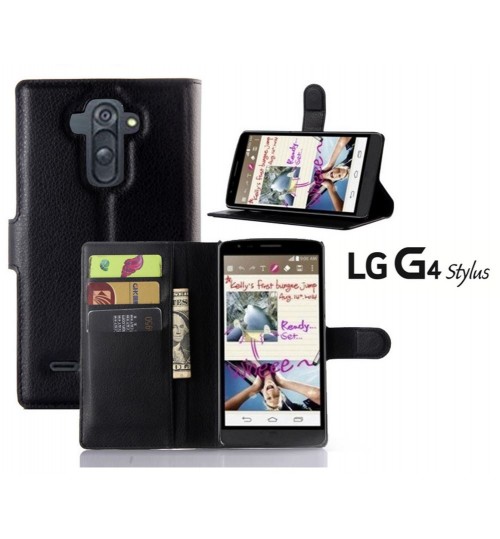 LG G4 Stylus Case Wallet leather cover case