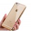 iPhone 6 6s case plating bumper w clear gel back cover case