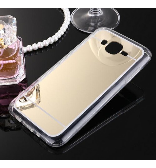 Samsung Galaxy J2 Soft Gel TPU Mirror Case