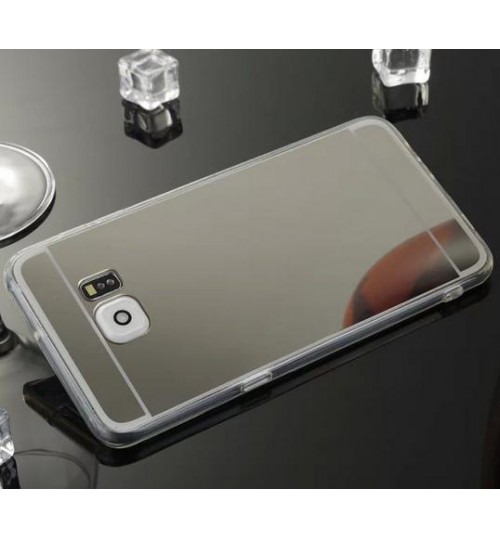 Galaxy S7 edge Soft Gel TPU Glaring Mirror Case