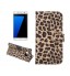 Samsung S7 Edge Case  leopard wallet leather case