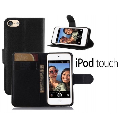 iPod Touch Case Wallet leather cover case