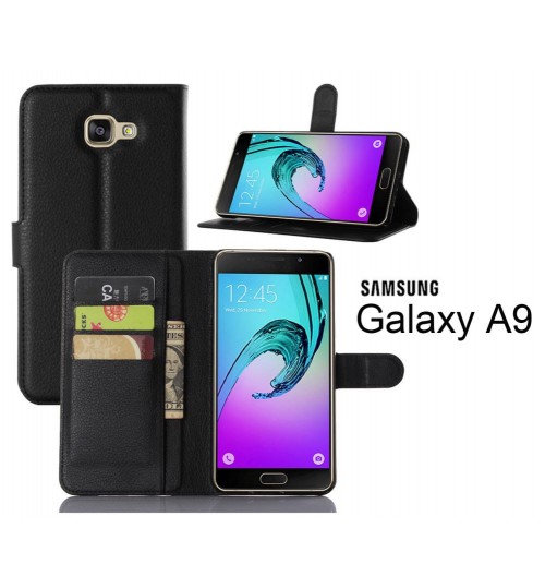 Samsung Galaxy A9 Wallet leather cover+combo