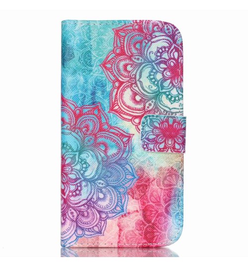 Samsung Galaxy J5 case wallet leather case printed