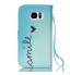 Galaxy S7 case wallet leather case printed