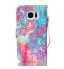 Galaxy S7 case wallet leather case printed