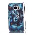 Galaxy S7 case wallet leather case printed