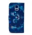 Samsung Galaxy S5 case wallet leather case printed