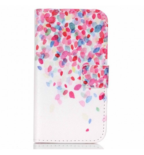 Galaxy J1 ACE case wallet leather case printed