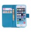 iPhone 5 5s SE case wallet leather case printed