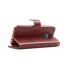 Galaxy S7 Vintage Fine Leather Wallet Case+combo - Brown