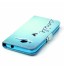 Galaxy J2 case wallet leather case printed