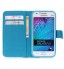 Galaxy J2 case wallet leather case printed