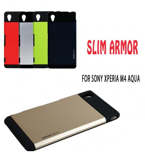 Sony M4 Aqua dual tone dual layer heavy duty case