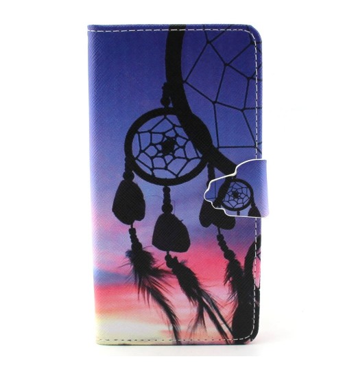 Huawei P8 LITE case wallet leather case printed