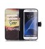 Galaxy S7 Edge case wallet leather case printed