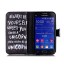 Galaxy Core Prime case wallet leather case printed