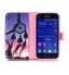 Galaxy Core Prime case wallet leather case printed