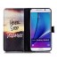 Galaxy NOTE 5 case wallet leather case printed