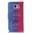 Galaxy NOTE 5 case wallet leather case printed