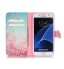 Galaxy S7 case wallet leather case printed