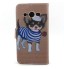Galaxy CORE LTE case wallet leather case printed