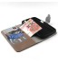 Galaxy CORE LTE case wallet leather case printed